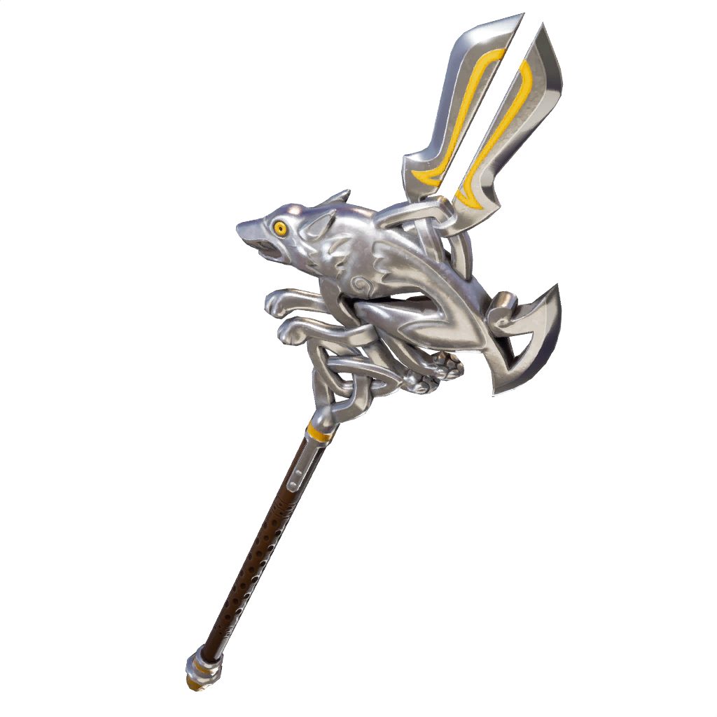 Fortnitepickaxe Silver Fang