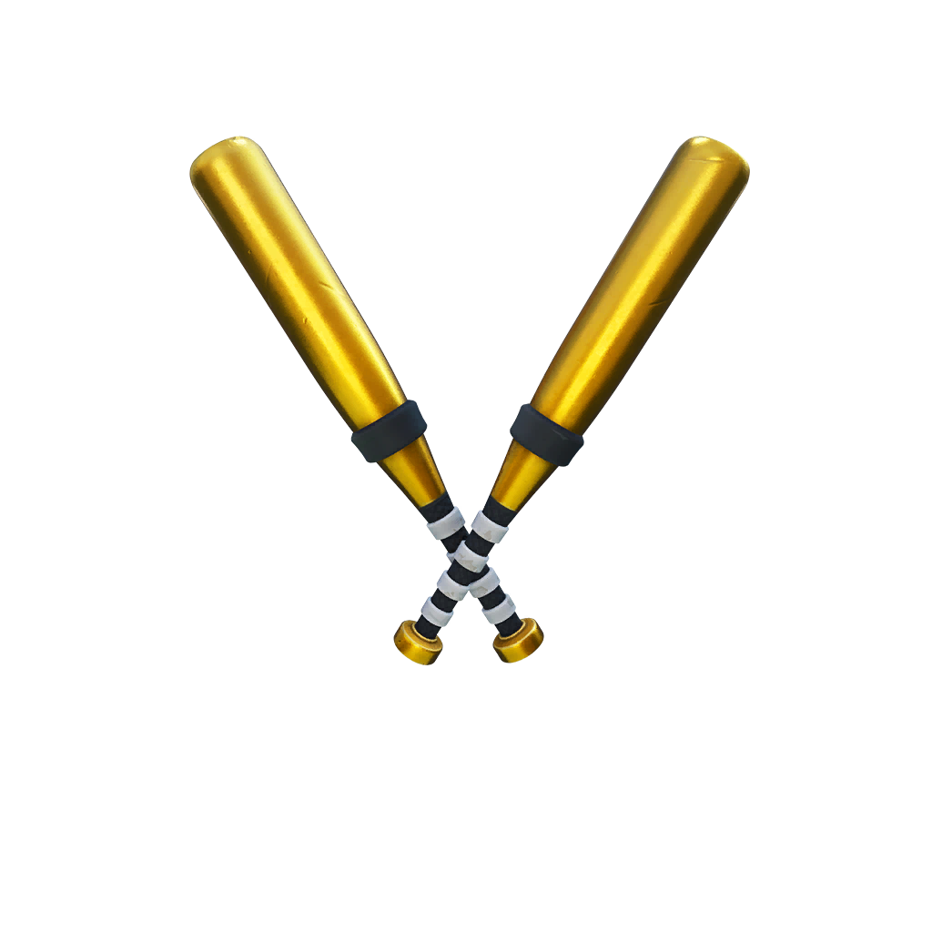 Fortnitepickaxe Double Gold