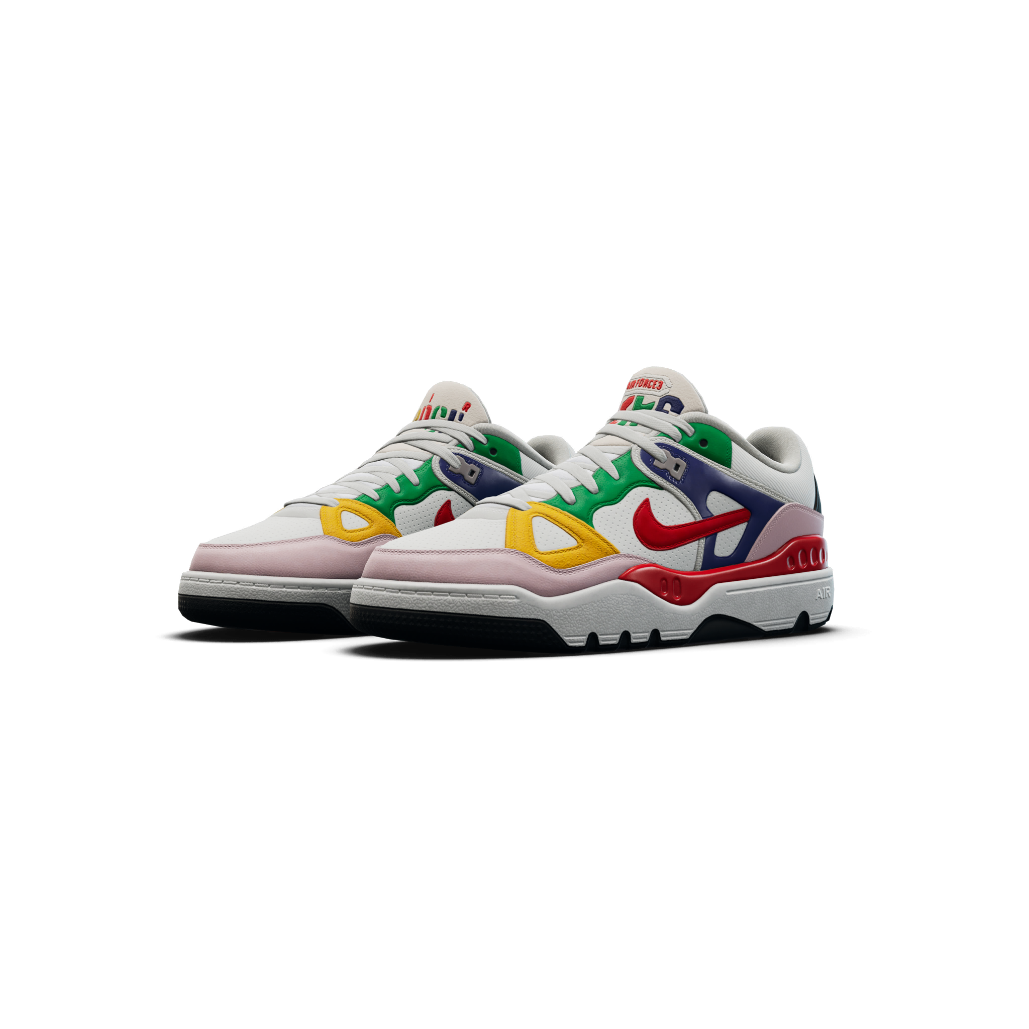Fortniteshoes Nike Air Force 3 Nigo 'White'