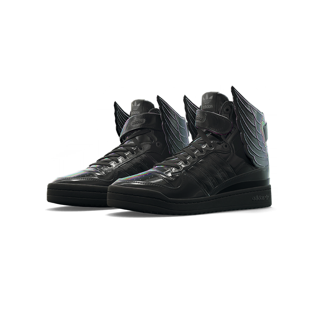 Fortniteshoes adidas Forum JS Wings 4.0 'Black Opal'