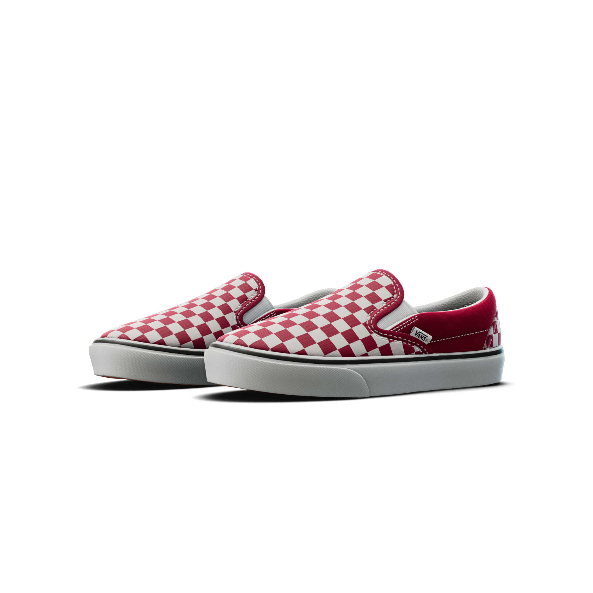 Vans Classic Slip-On Checkerboard "Chili Pepper"