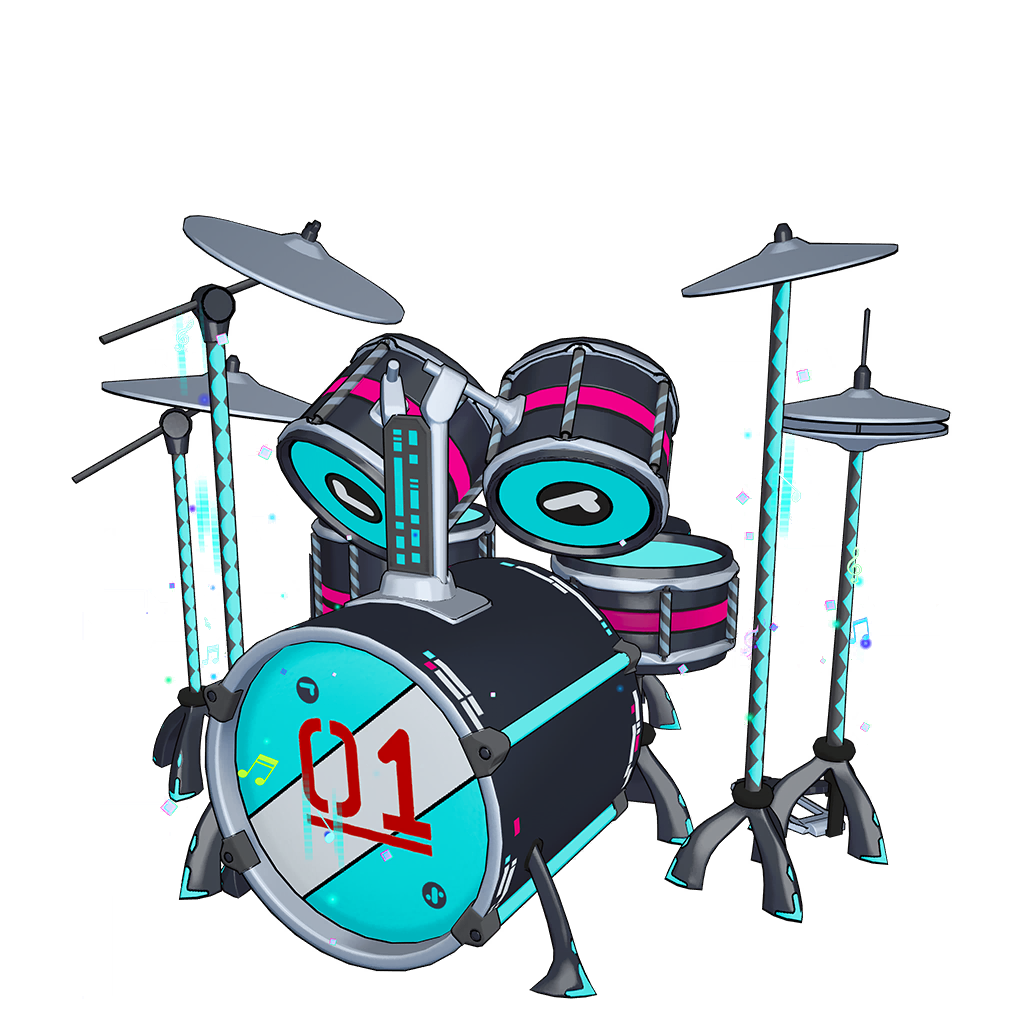 Fortnitesparks_drum Miku's Beat Drums