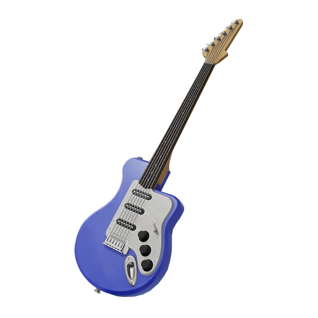 Fortnitesparks_guitar Glacier Electric