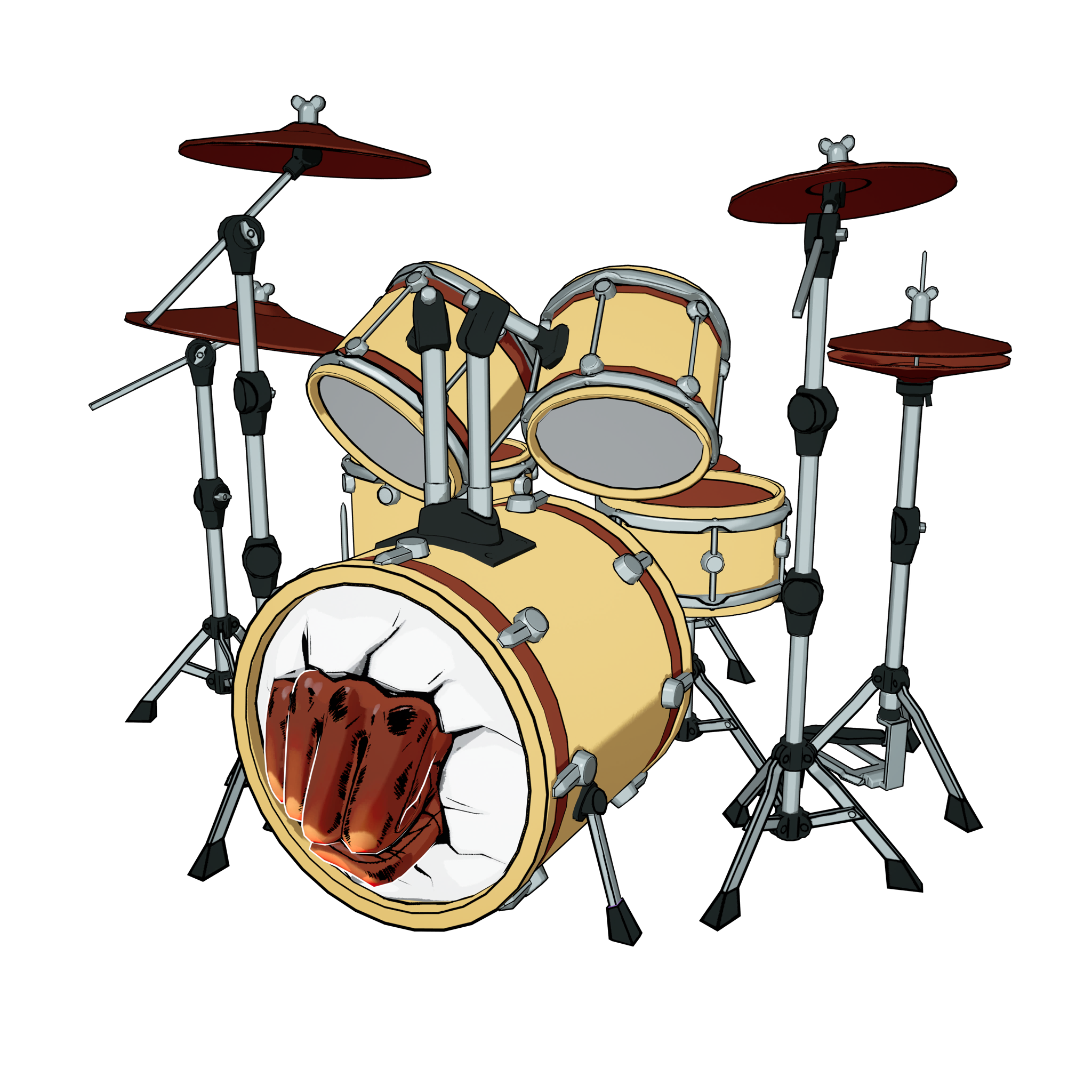 Fortnitesparks_drum One Punch Kit