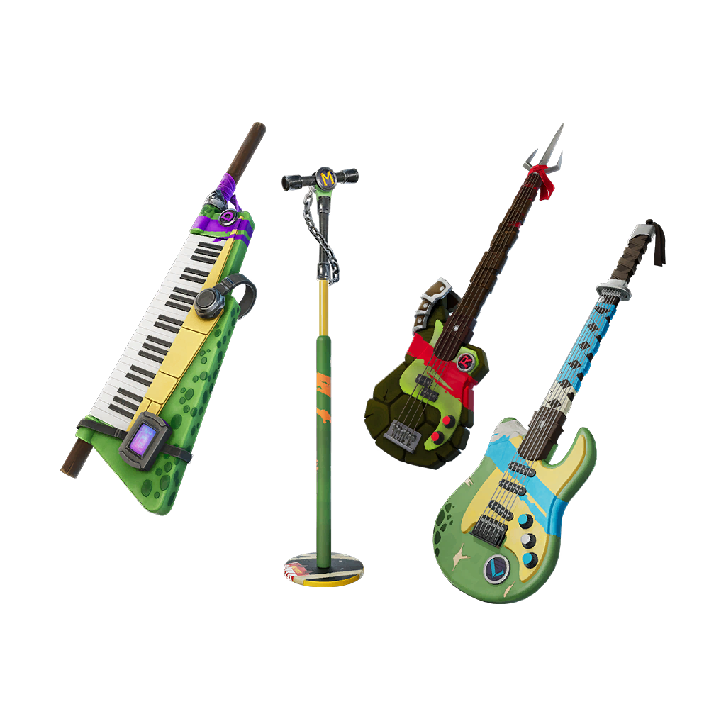 Pack d'instruments des Tortues Ninja