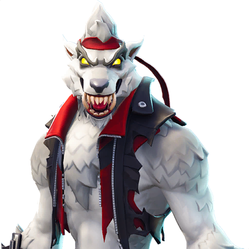 Fortnite White Werewolf Outfit Skin