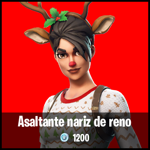 Asaltante nariz de reno