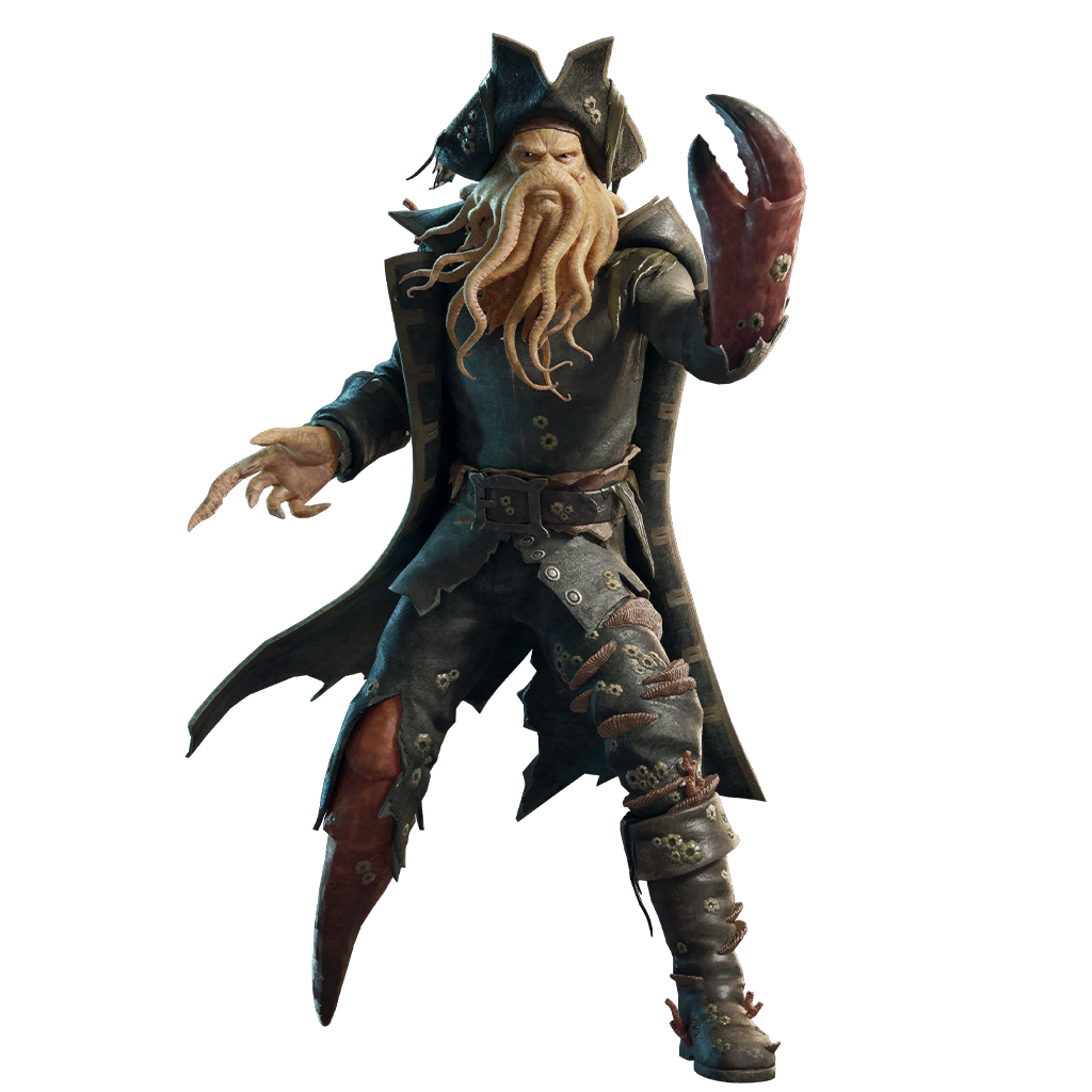 Skin Fortnite Davy Jones - Trajes, Pieles y Skins Fortnite ⭐ ④nite.site