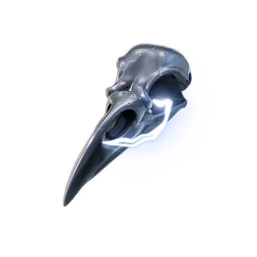 フォートナイトバックアクセサリーの水晶の頭蓋骨