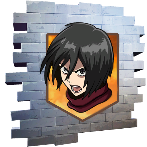 Fortnitespray Courageous Mikasa
