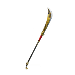 Naginata dorada