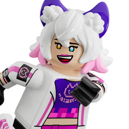LEGO Fortniteスキンのキャットリン・グリッチ