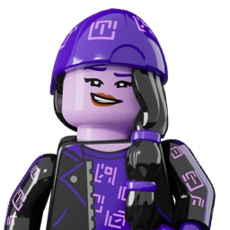 LEGO Fortniteスキンのダーク・ルビー