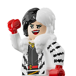 LEGO Fortnite OutfitCruella de Vil