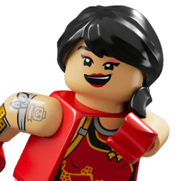 LEGO Fortnite OutfitScarlet Defender