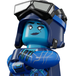 LEGO Fortniteスキンのパーマフロスト レイダー