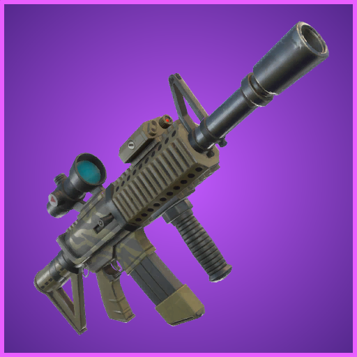 Rifle de Assalto com Mira Térmica