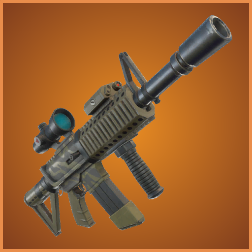 Rifle de Assalto com Mira Térmica