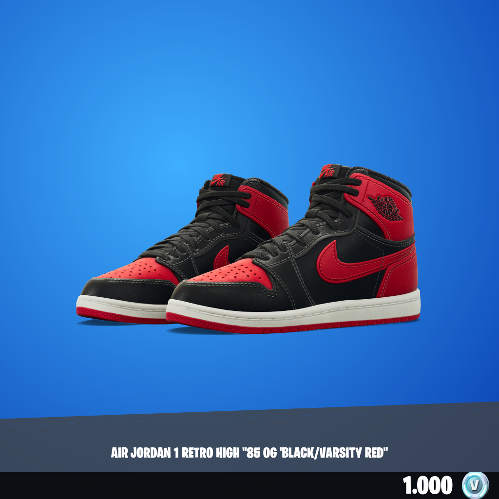 Air Jordan 1 Retro High "85 OG 'Black/Varsity Red"