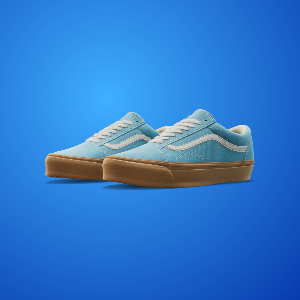 Vans Premium Old Skool 'Gum Crystal Blue'