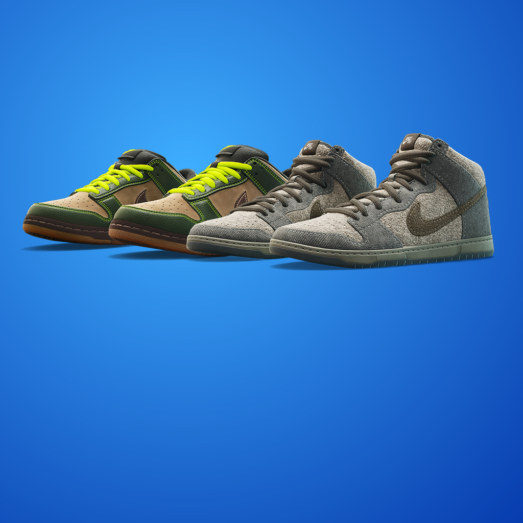 Nike SB Dunk Low and Dunk High Bundle