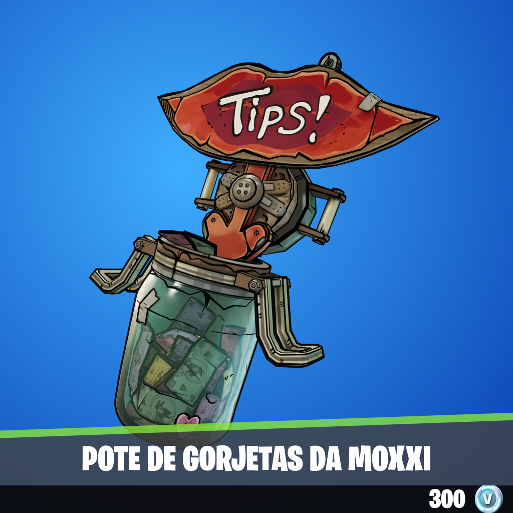 Pote de Gorjetas da Moxxi