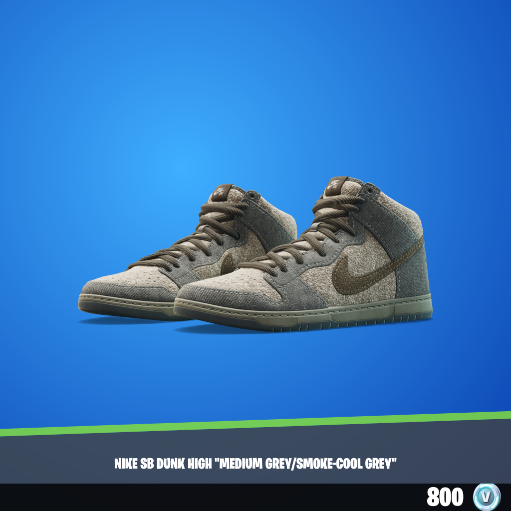 Nike SB Dunk High "Medium Grey/Smoke-Cool Grey"