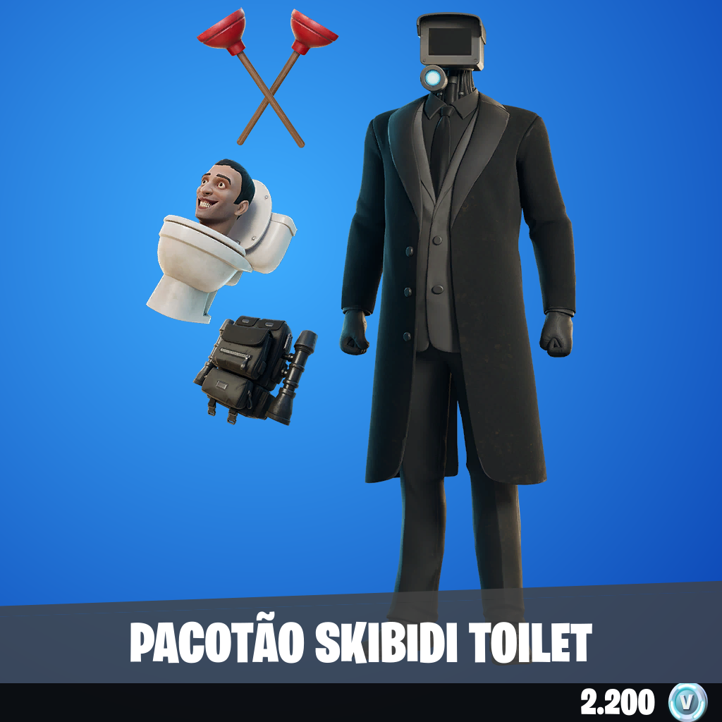 Pacotão Skibidi Toilet
