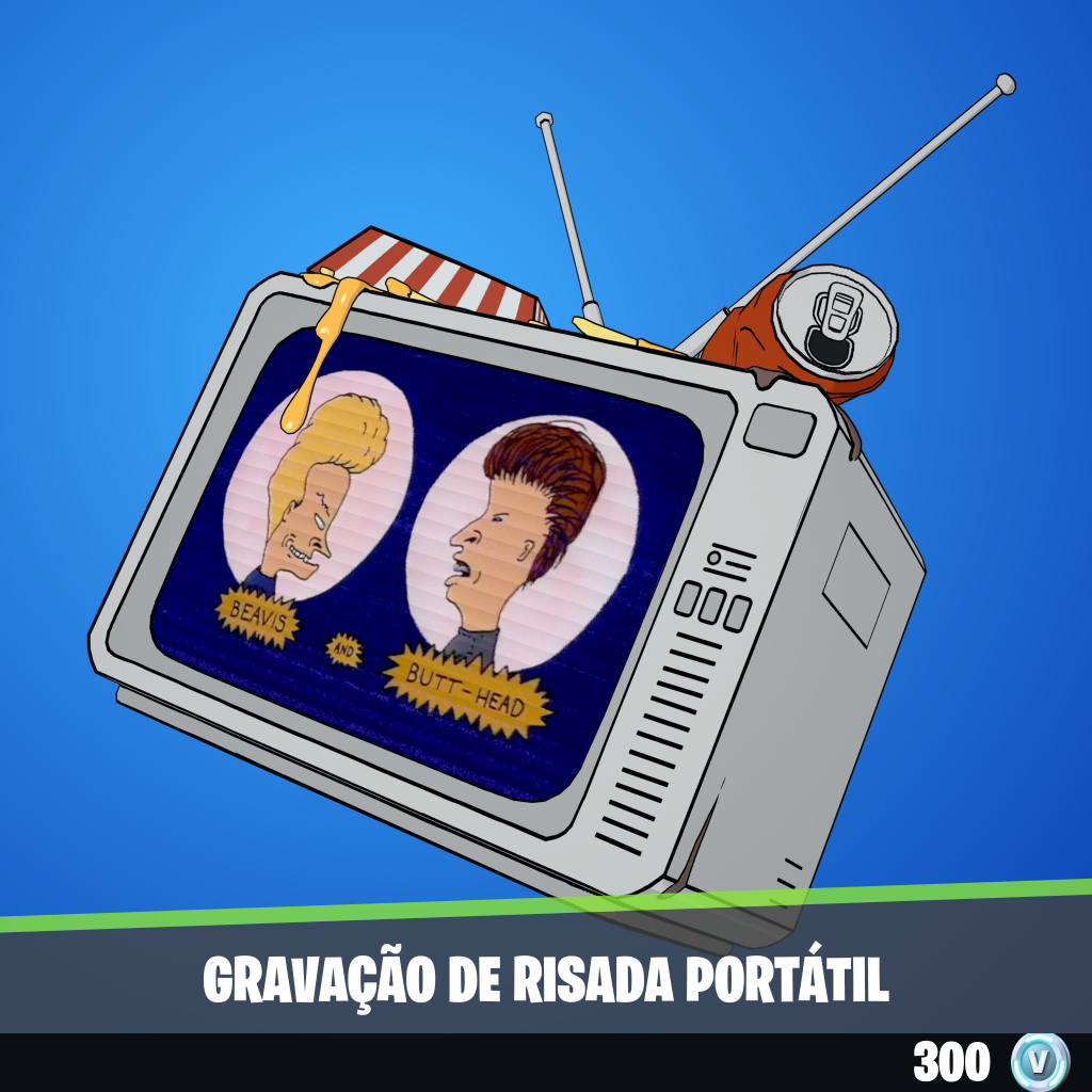 Gravação de Risada Portátil