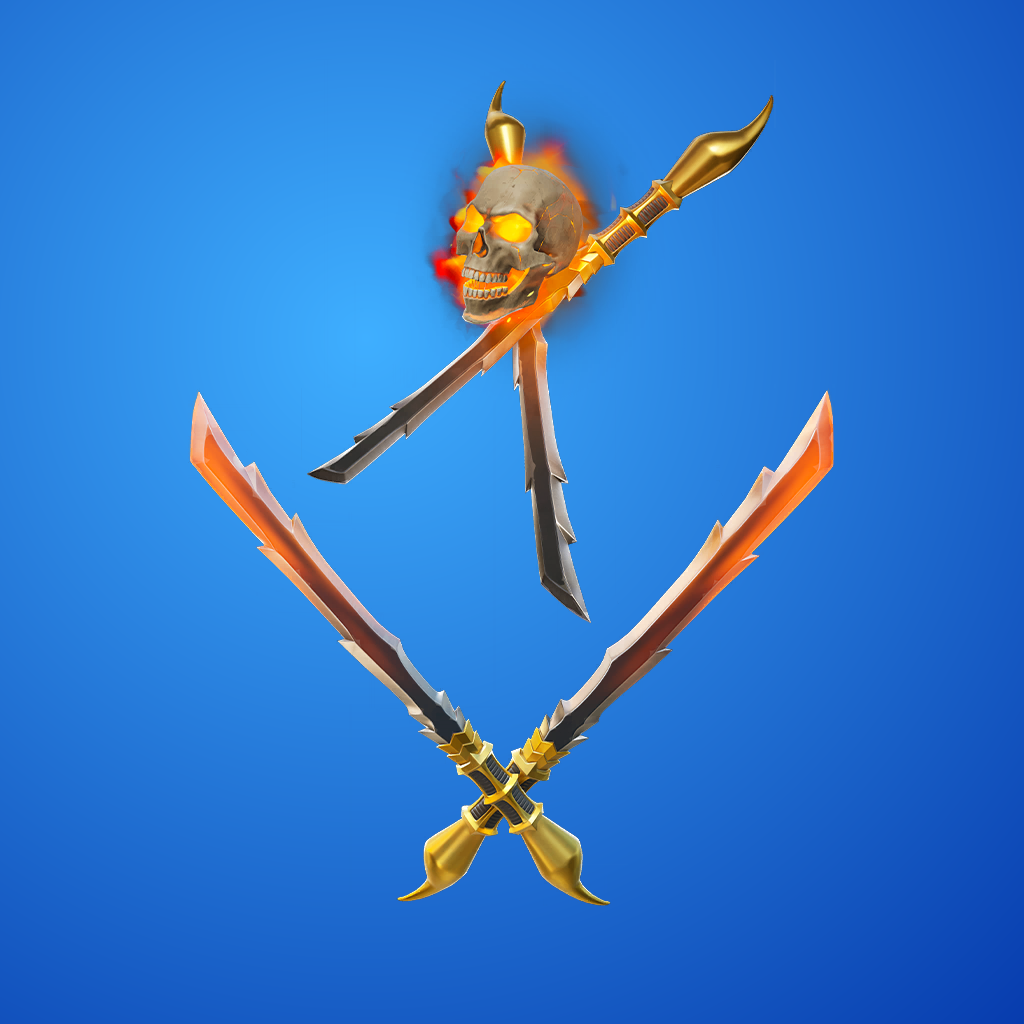 Scorpion's Flaming Skull