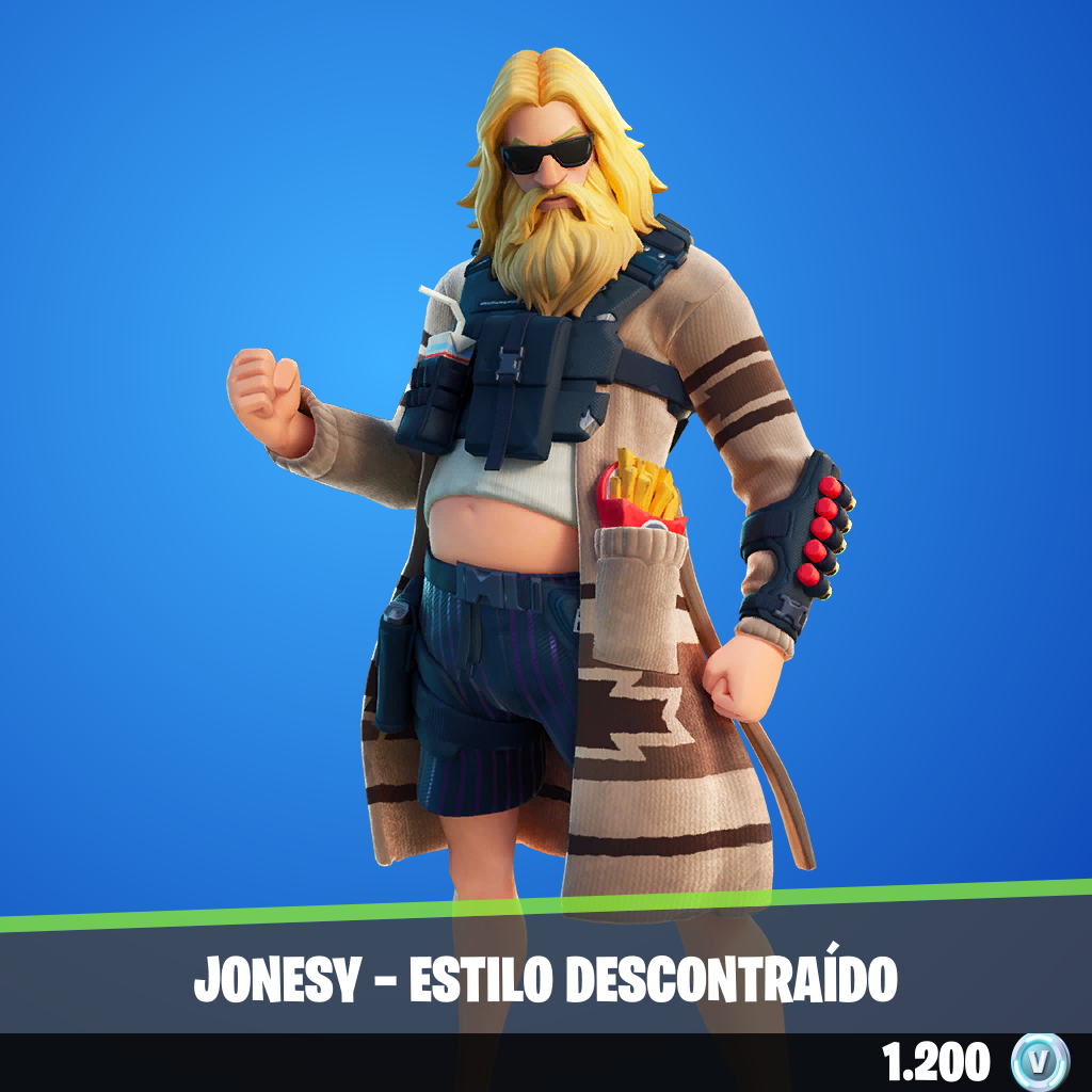Jonesy — Estilo Descontraído
