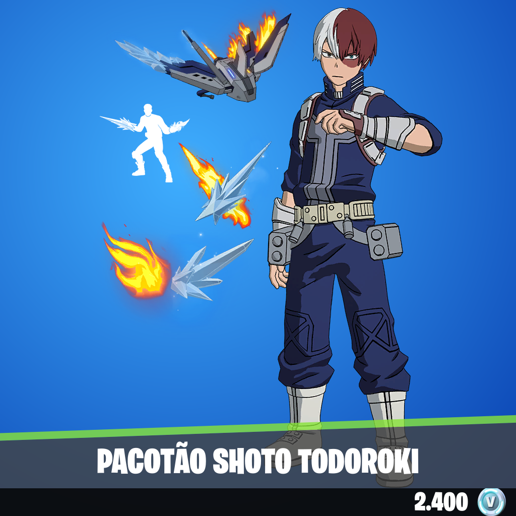 Pacotão Shoto Todoroki