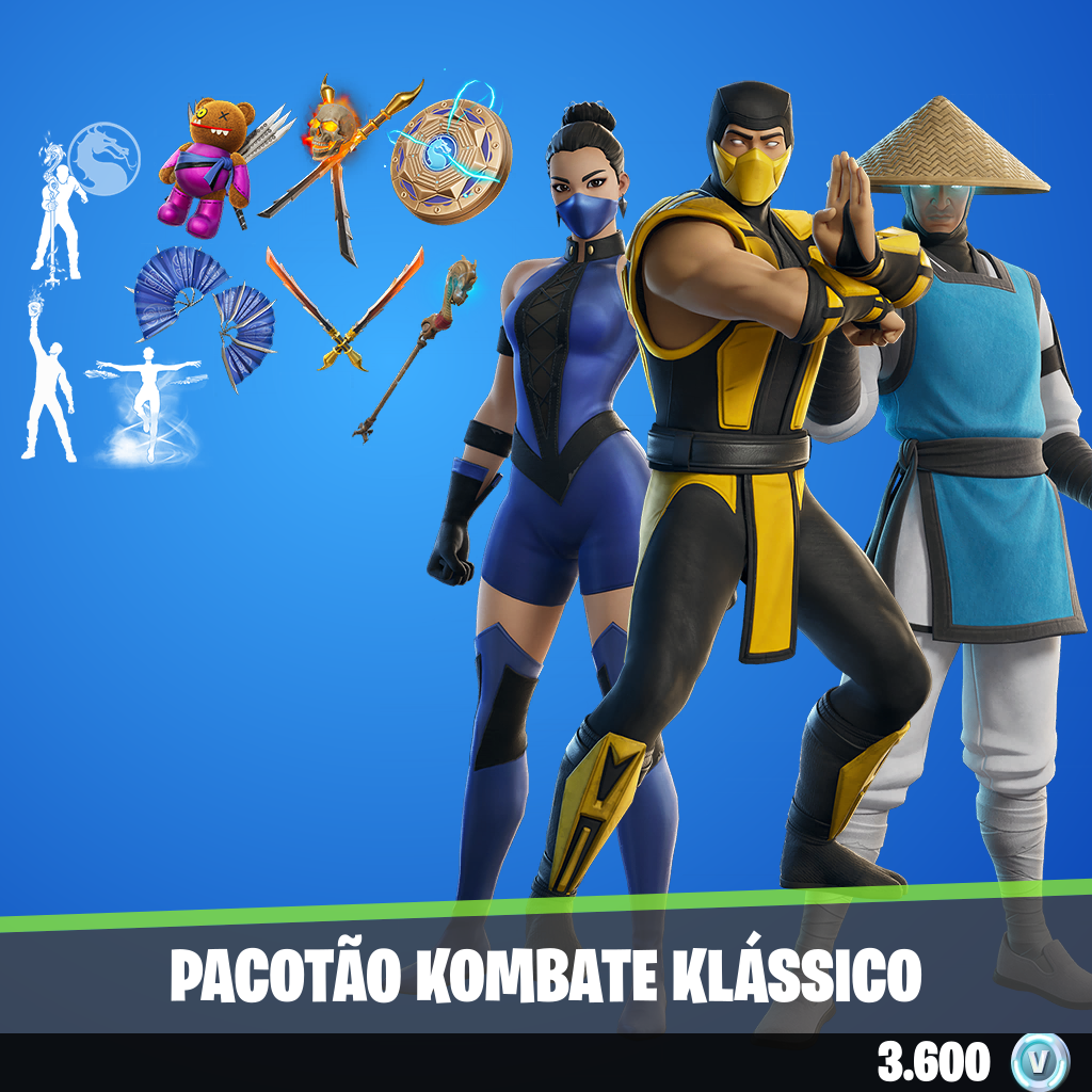 Pacotão Kombate Klássico