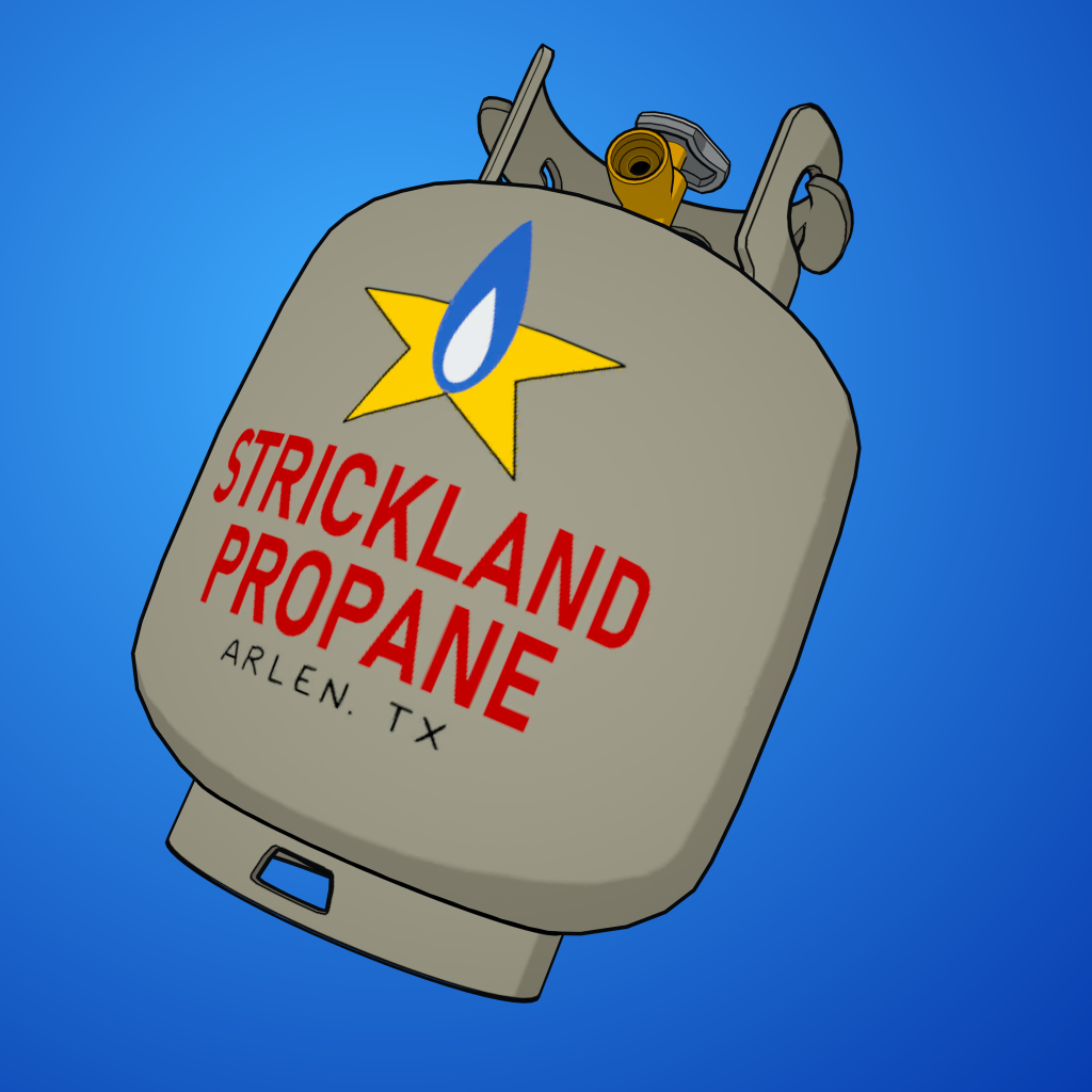 Strickland Propane Tank