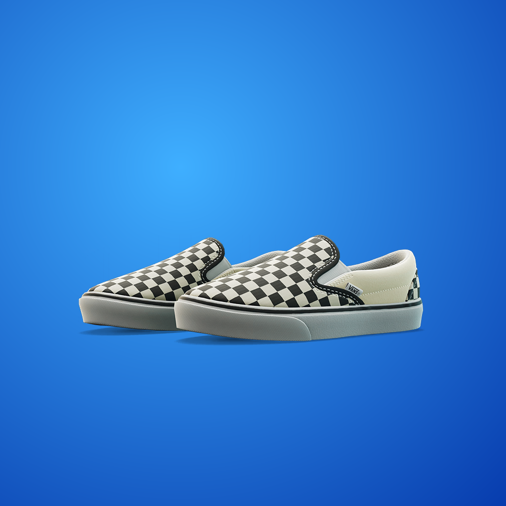 Vans Classic Slip-On Checkerboard 'Black/Off White'