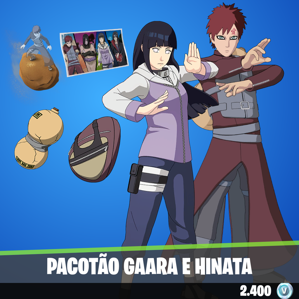 PACOTÃO GAARA E HINATA