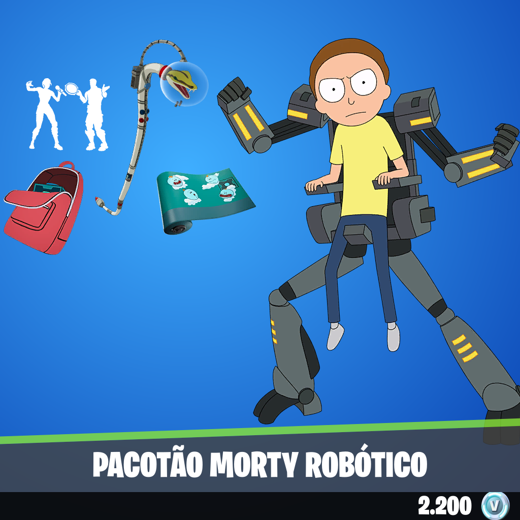 Pacotão Morty Robótico