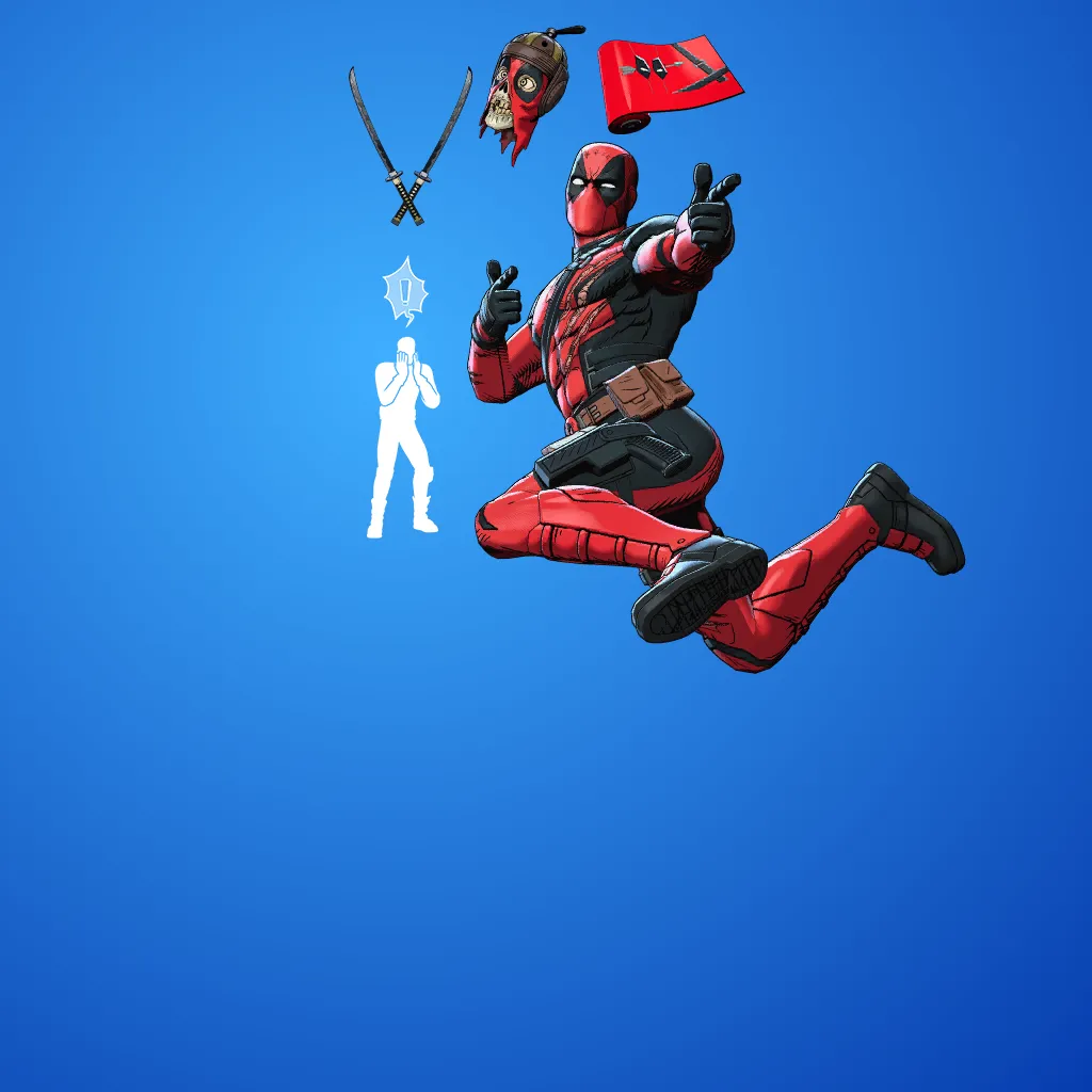 Deadpool (Pen & Ink)