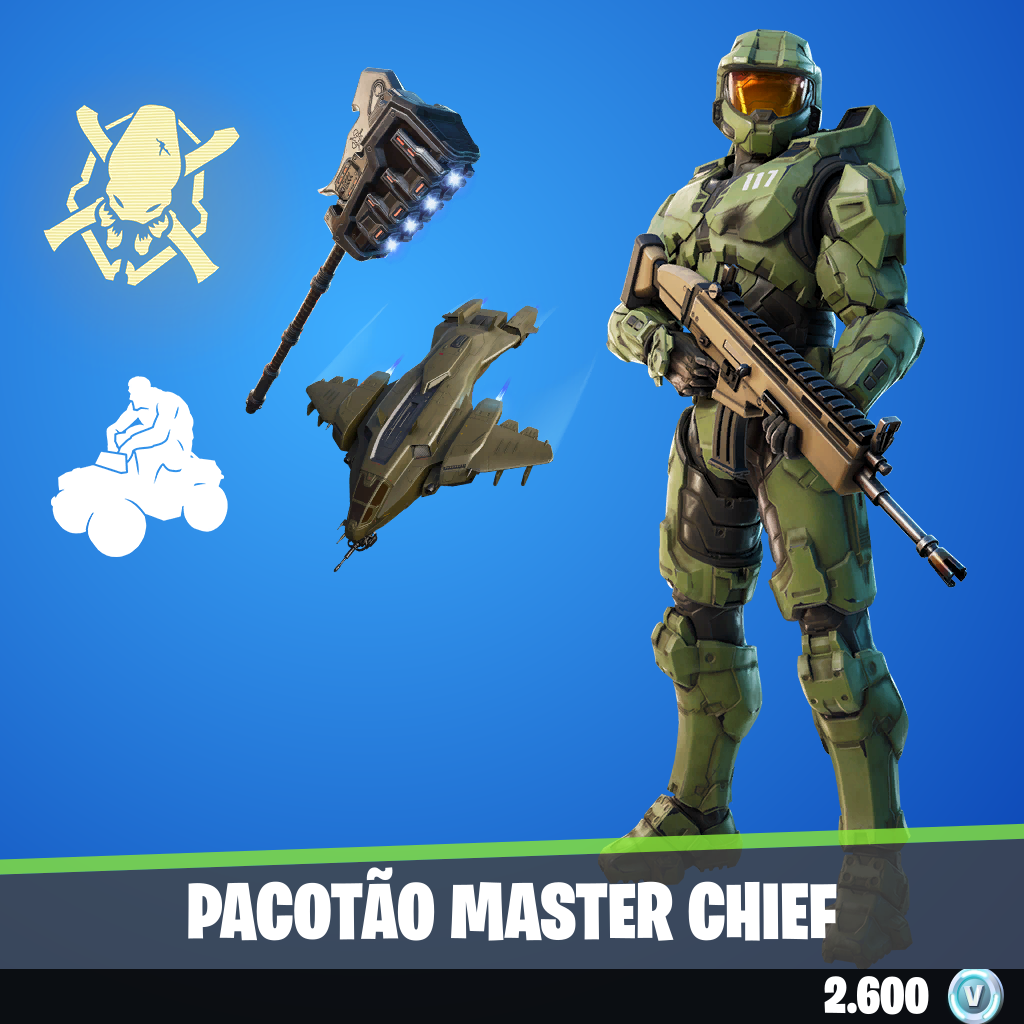 PACOTÃO MASTER CHIEF