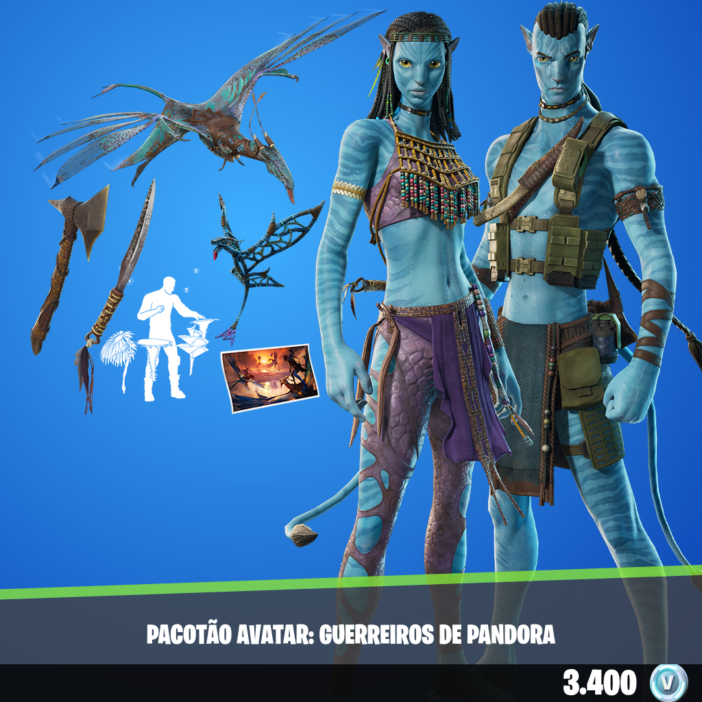 Pacotão Avatar: Guerreiros de Pandora