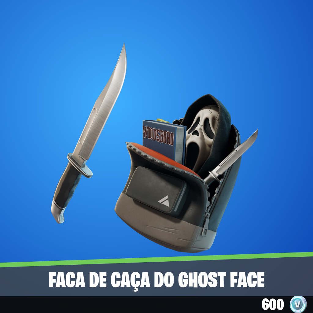 Faca de Caça do Ghost Face