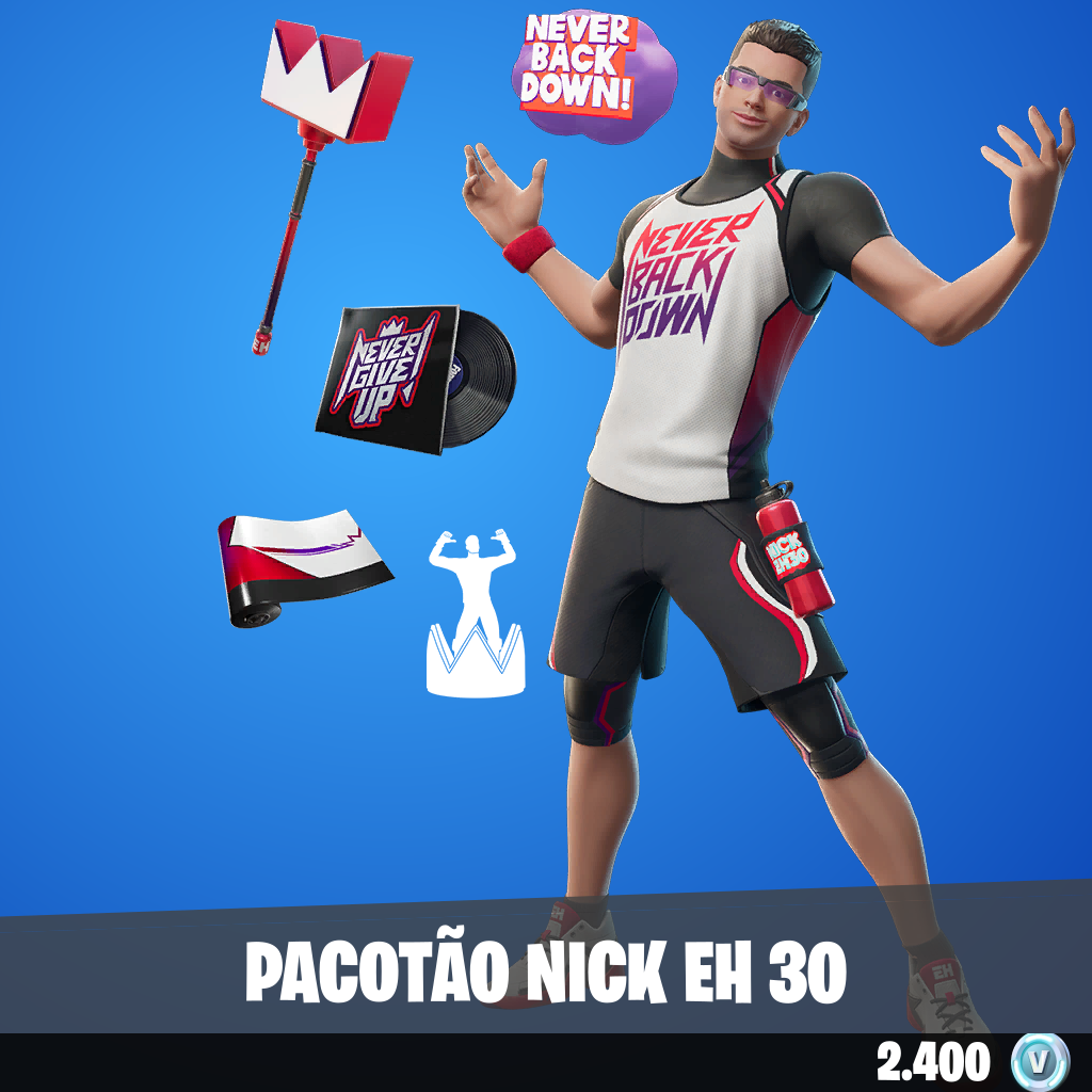 Pacotão Nick Eh 30