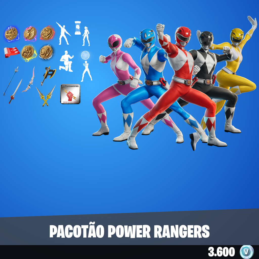 Pacotão Power Rangers