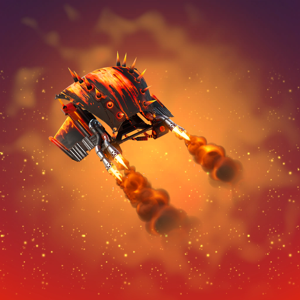 Fiery Descent