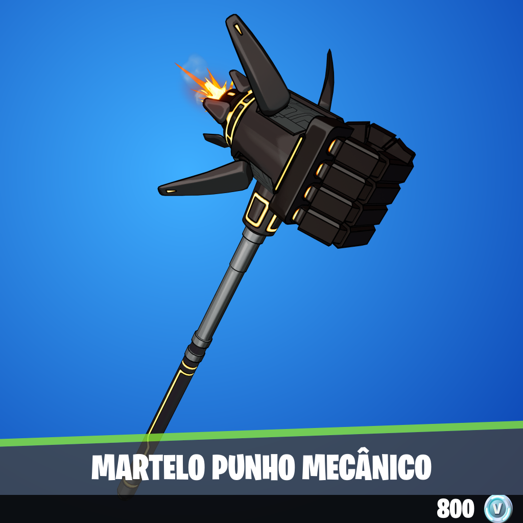 Martelo Punho Mecânico