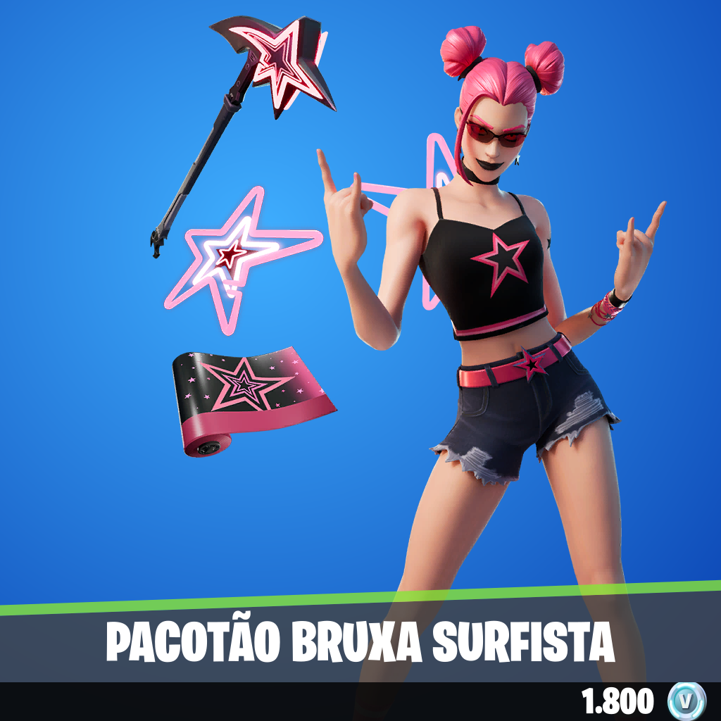 Pacotão Bruxa Surfista