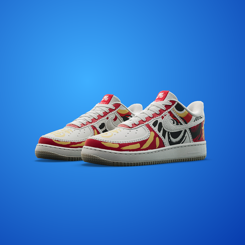 Nike Air Force 1 'Believe Daruma'