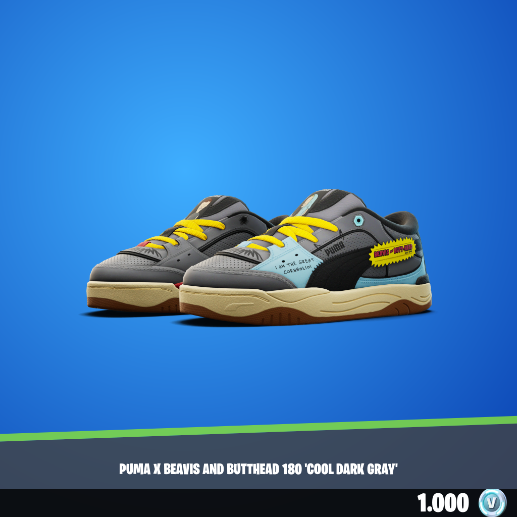 PUMA x BEAVIS AND BUTTHEAD 180 'Cool Dark Gray'