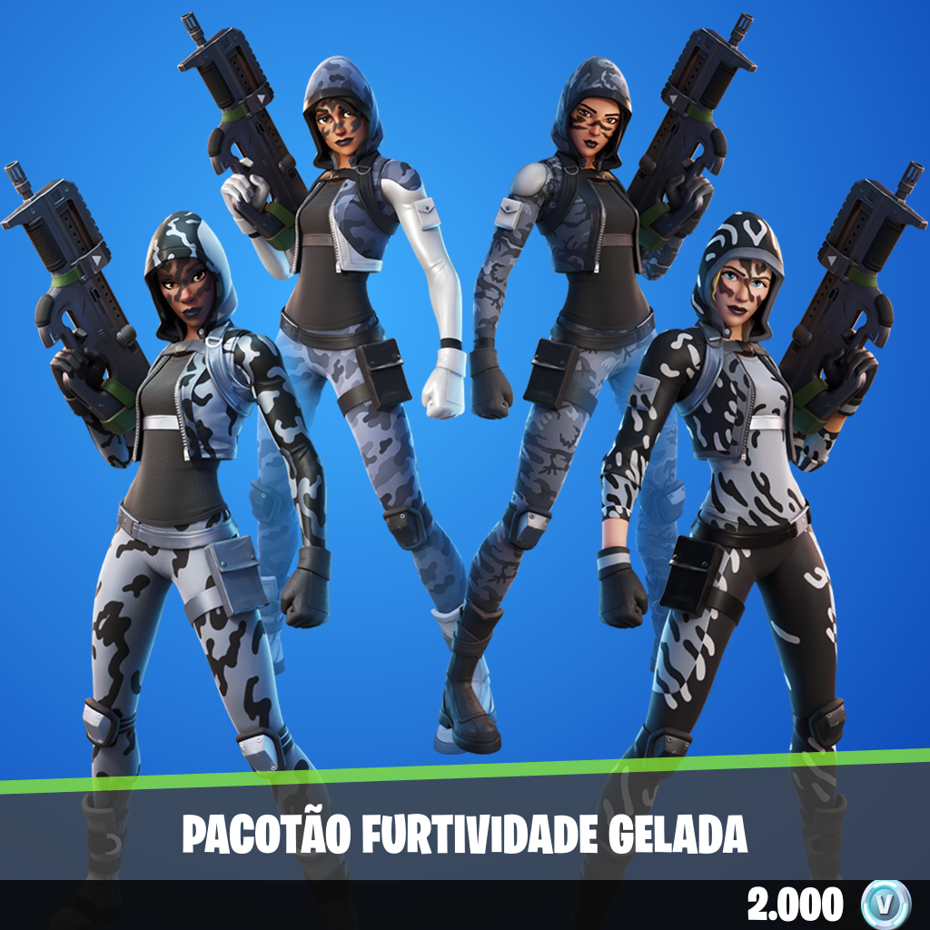 Pacotão Furtividade Gelada