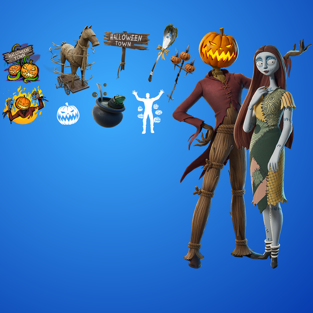 Pumpkin King & Sally Bundle